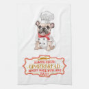 Search for french bulldog tea towels Dogs