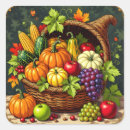 Search for thanksgiving cornucopia stickers Vintage
