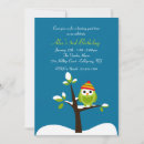 Search for owl invitations Winter