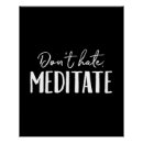 Search for meditate art Typography