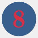 Search for navy and red stickers Blue