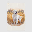 Search for golden retriever golf equipment Illustration