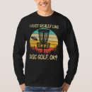 Search for disc golf mens tshirts Player