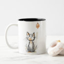 Search for cat illustration mugs For cat lovers