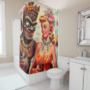 Search for tiki shower curtains Hawaii
