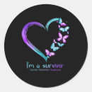Search for suicide prevention ribbon stickers Semi colon