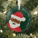 Search for african american santa christmas tree decorations Cartoon