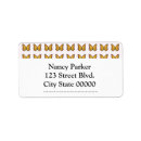 Search for gold dots return address labels Celebration