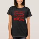 Search for bowling womens tshirts Spare