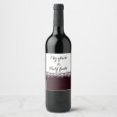 Search for red glass wine labels White