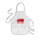 Search for red fire engine aprons Boy