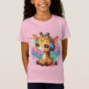 Search for giraffe girls tshirts Cute