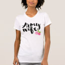 Search for army wife tshirts I love my soldier
