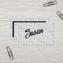 Search for fun business cards Stripes