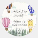 Search for safari invitation stickers Giraffe