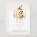 Search for pumpkin engagement party invitations Elegant