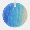 Search for beach glass christmas tree decorations Watercolor