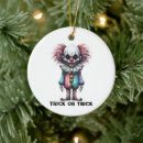 Search for clown christmas tree decorations Creepy