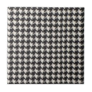Search for houndstooth tiles Black and white