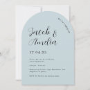 Search for dusty blue engagement party invitations Modern