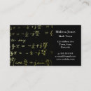 Search for maths business cards Mathematic