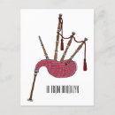 Search for bagpipe music postcards Instrument