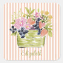 Search for fruit and flowers stickers Floral