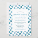 Search for dots baby shower invitations Watercolor