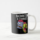 Search for funny badminton mugs Sporty