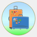 Search for travel suitcase stickers Vacation