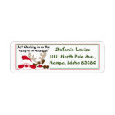 Search for naughty return address labels Santa claus