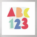 Search for abc 123 posters Alphabet