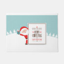 Search for happy new year doormats Santa claus