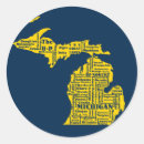Search for made in michigan stickers Blue