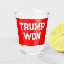 Search for trump shot glass barware Election