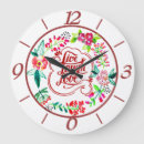 Search for live laugh love clocks Floral