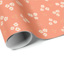 Search for gold flowers wrapping paper Cream