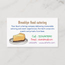 Search for cheesecake business cards Sweet