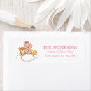 Search for baby announcement return address labels Teddy bear