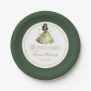 Search for enchanted forest paper plates Green