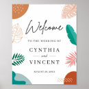 Search for tropical welcome sign wedding signs Leaves