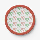Search for candy cane plates Peppermint