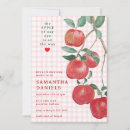 Search for apple of my eye baby shower invitations Gingham