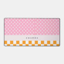 Search for orange polka dot mousepads Pink