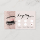 Search for eyelash extensions loyalty cards Makeup artist