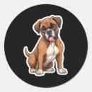 Search for boxer lover stickers Pet