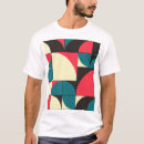 Search for abstract geometric tshirts Vintage
