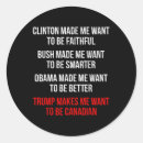 Search for funny canadian stickers Republican