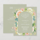 Search for pretty wedding invitations Watercolor flowers