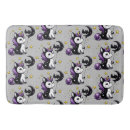Search for grey and purple bath mats Black